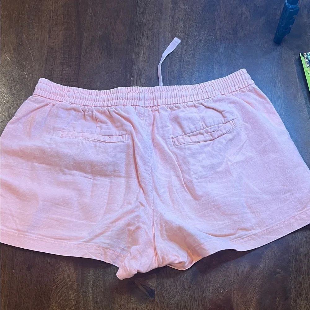 GAP Soft Pink Women's Linen Shorts - Picture 5 of 5